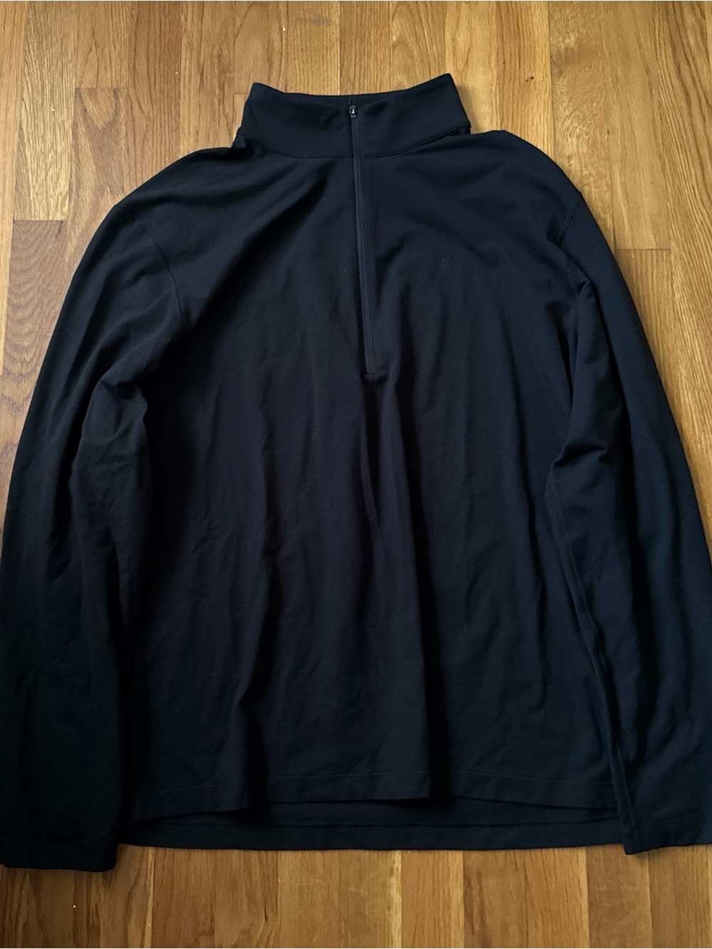 Lululemon Soft Jersey Half Zip Men’s XL Black